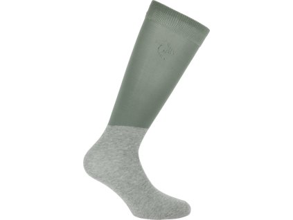 Podkolienky Compet Equithème, 2 páry, sage green/gray