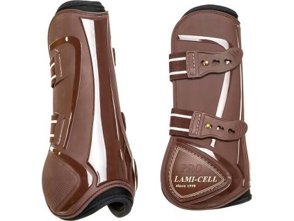Gamaše predné Elite Lami-Cell, pár, chocolate
