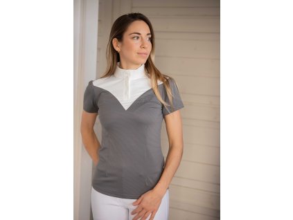 Tričko na preteky Las Honey Penelope, dámske, anthracite