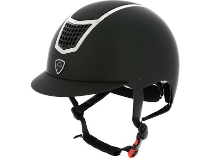 Prilba jazdecká Airy Equithème, silver/black
