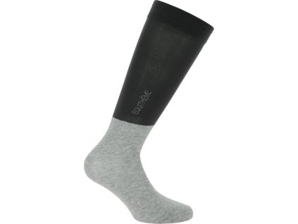 Podkolienky Compet Equithème, 2 páry, anthracite/light grey