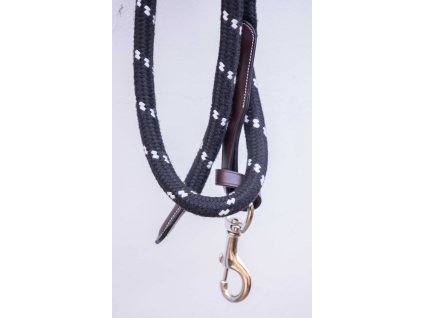 Vodítko Penelope, 1,5 m, black/havana
