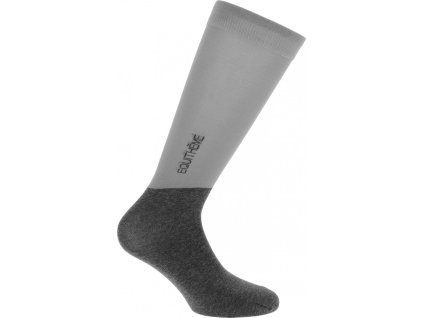 Podkolienky Compet Equithème, 2 páry, light grey/anthracite