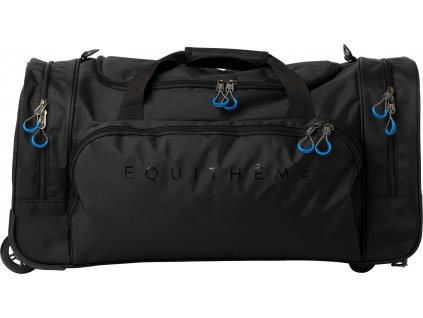 Taška s kolieskami Sport Equithème, čierna