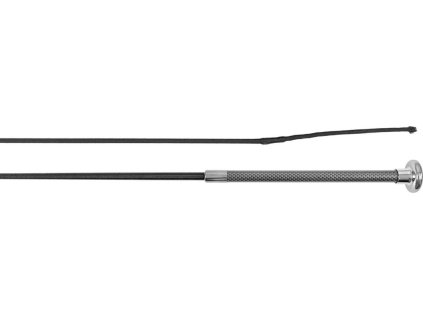 Bič drezúrny Carbon Finish Umbria Equitazione, viac veľkostí, čierny