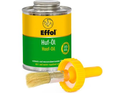 Olej na kopytá so štetcom Effol, 475 ml