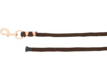 Vodítko Vague Norton, 2,2 m, brown/rose gold