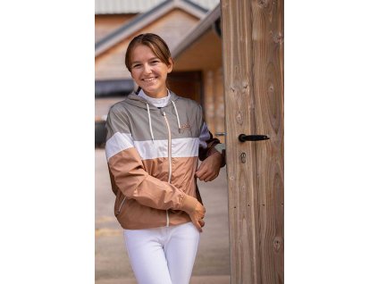 Bunda Celecce Penelope, caramel/grey