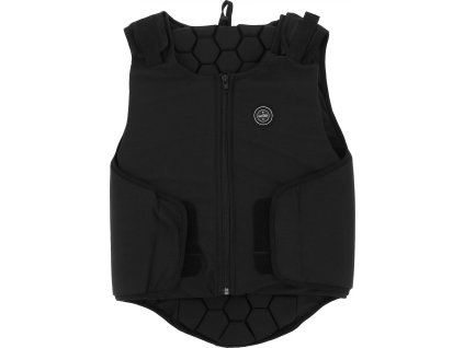 Chránič chrbtice Hexaflex Equithème, detský, čierny