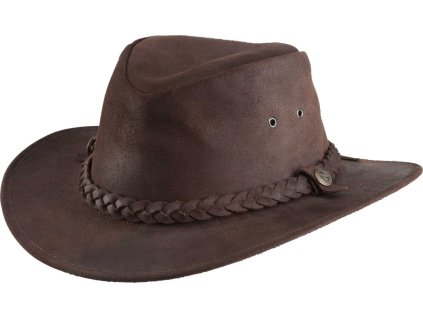 Klobúk westernový Oiled Suede Randol's, havana
