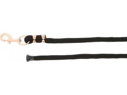Vodítko Vague Norton, 2,2 m, black/rose gold