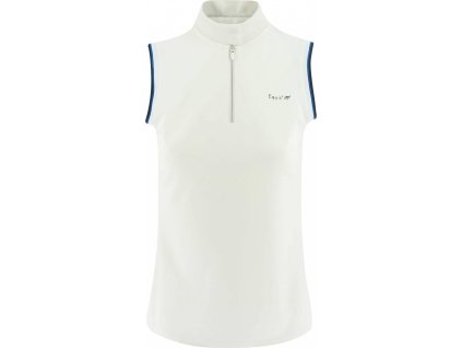 Tričko súťažné Pro Series, bez rukávov, dámske, biele