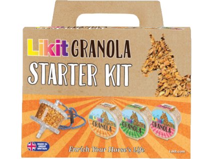 Sada Granola Likit, s držiakom, 3x550 g