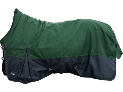 Deka nepremokavá Glasgow HKM, s vyšším krkom, 0 g, deep green/black