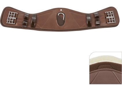 Podbrušník drezúrny Passage Line CS BUSSE, hnedý