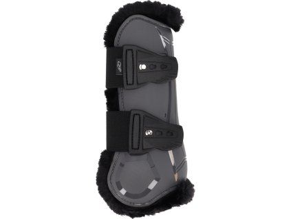 Gamaše predné Sensisoft QHP, pár, grey (Veľkosť PONY)