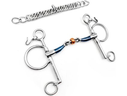 Zubadlo Pelham dvakrát lomené Sweet Iron Julia Fager