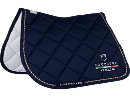 Dečka podsedlová X Fise Piping Equestro, skoková, navy blazer