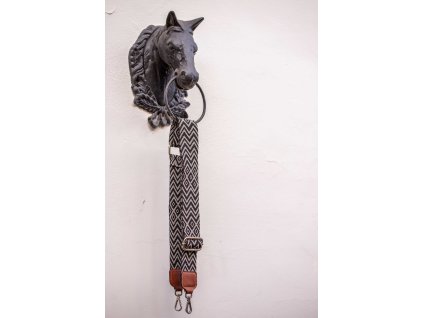 Ramenný popruh na tašky a kabelky Penelope, black/ecru