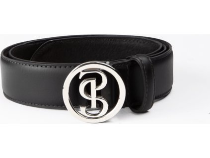 Opasok kožený Buckle PS of Sweden, čierny