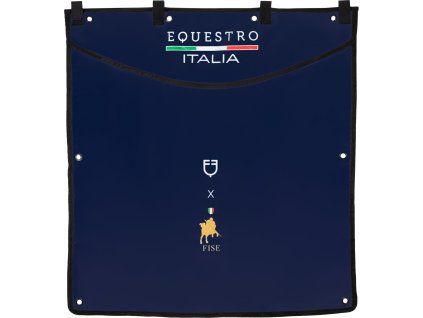 Záves na box X Fise Equestro, 135x130 cm, navy blazer