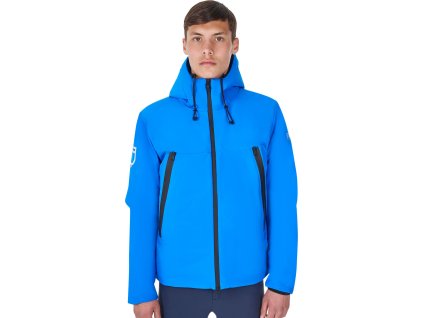 Bunda páperová X Fise Equestro, nepremokavá, pánska, azzurro savoia