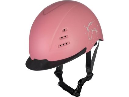 Prilba jazdecká Kali HKM, detská, pink