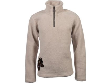 Mikina Mia HKM, detská, beige