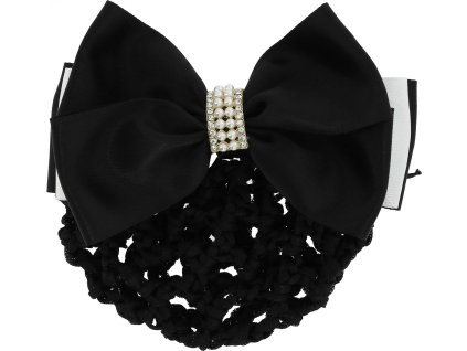 Sieťka do vlasov Perle Equithème, black/white