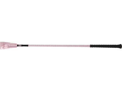 Bič skokový Glossy Whip&Go, 65 cm, pink
