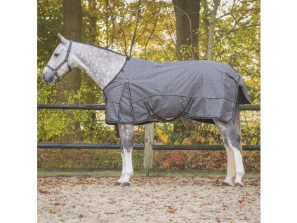 Deka nepremokavá QHP, s fleecom, grey reflective