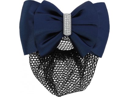 Sieťka do vlasov Equithème, s kamienkami, navy