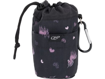 Taška na pamlsky Lize QHP, black/violet