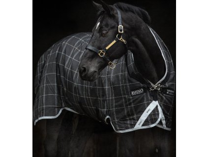 Deka výbehová Rhino Wug Vari Layer®, s vyšším krkom, 450 g, black/grey/white check/grey