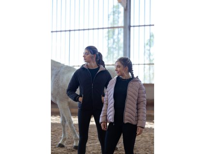 Bunda Lutha Je t'aime Equithème, dámska, black/pink