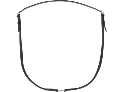 Nákrčník Liberta QHP, kožený, čierny