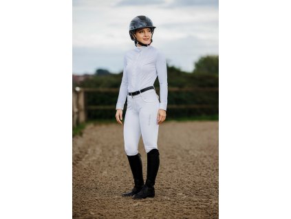 Rajtky Beverly Equithème, s gripom, dámske, biele