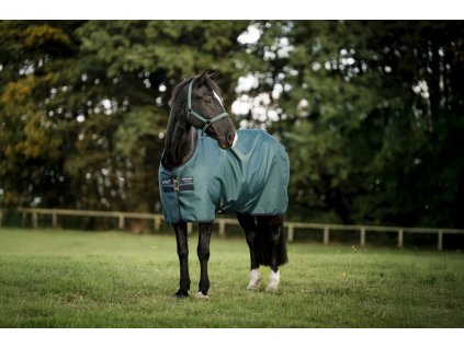 Deka výbehová Amigo Ripstop Pony, 100 g, dynasty green/navy & silver