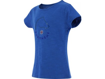 Tričko Claire Equithème, detské, monaco blue