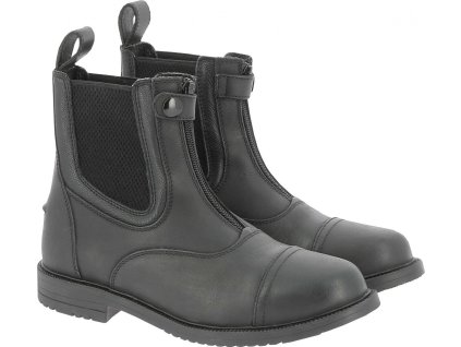 Perka kožené Vallery Norton, pre dospelých, čierne