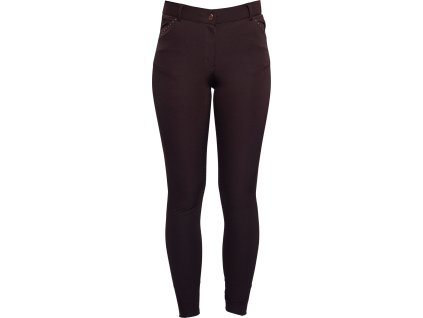 Rajtky Rosegold Glamour HKM, s gripom, dámske, brown/rosegold