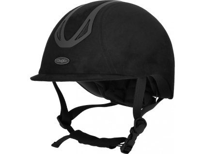 Prilba jazdecká Aero Velvet Choplin, matt black