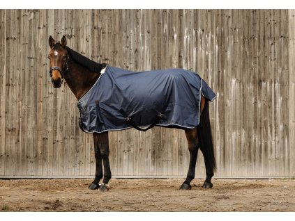 Deka nepremokavá Equithème, 0 g, navy