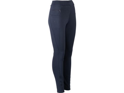 Legíny jazdecké Maja HKM, s gripom, zimné, dámske, deep blue