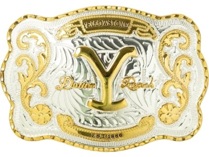 Spona na opasok GS-611 Stars & Stripes, gold