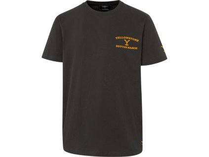 Tričko Yellowstone Ride for the Brand Stars & Stripes, unisex, antracit