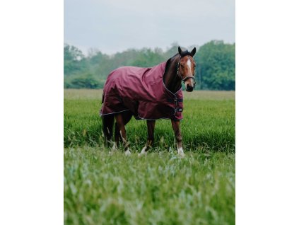 Deka výbehová Tyrex Equithème, s vyšším krkom, 300 g, burgundy