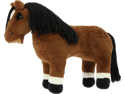 Koník plyšový Princ Pony Academy Equithème, chestnut brown