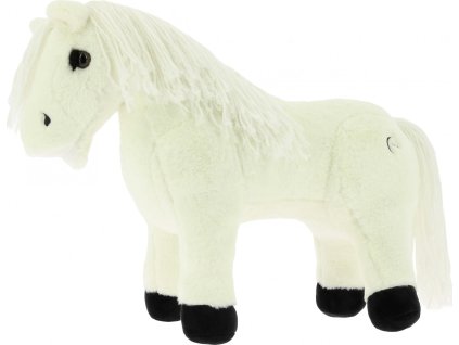 Koník plyšový Filou Pony Academy Equithème, biely