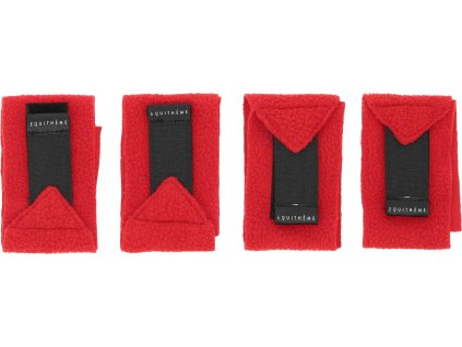 Bandáže Pony Academy Equithème, mini, 4 ks, red